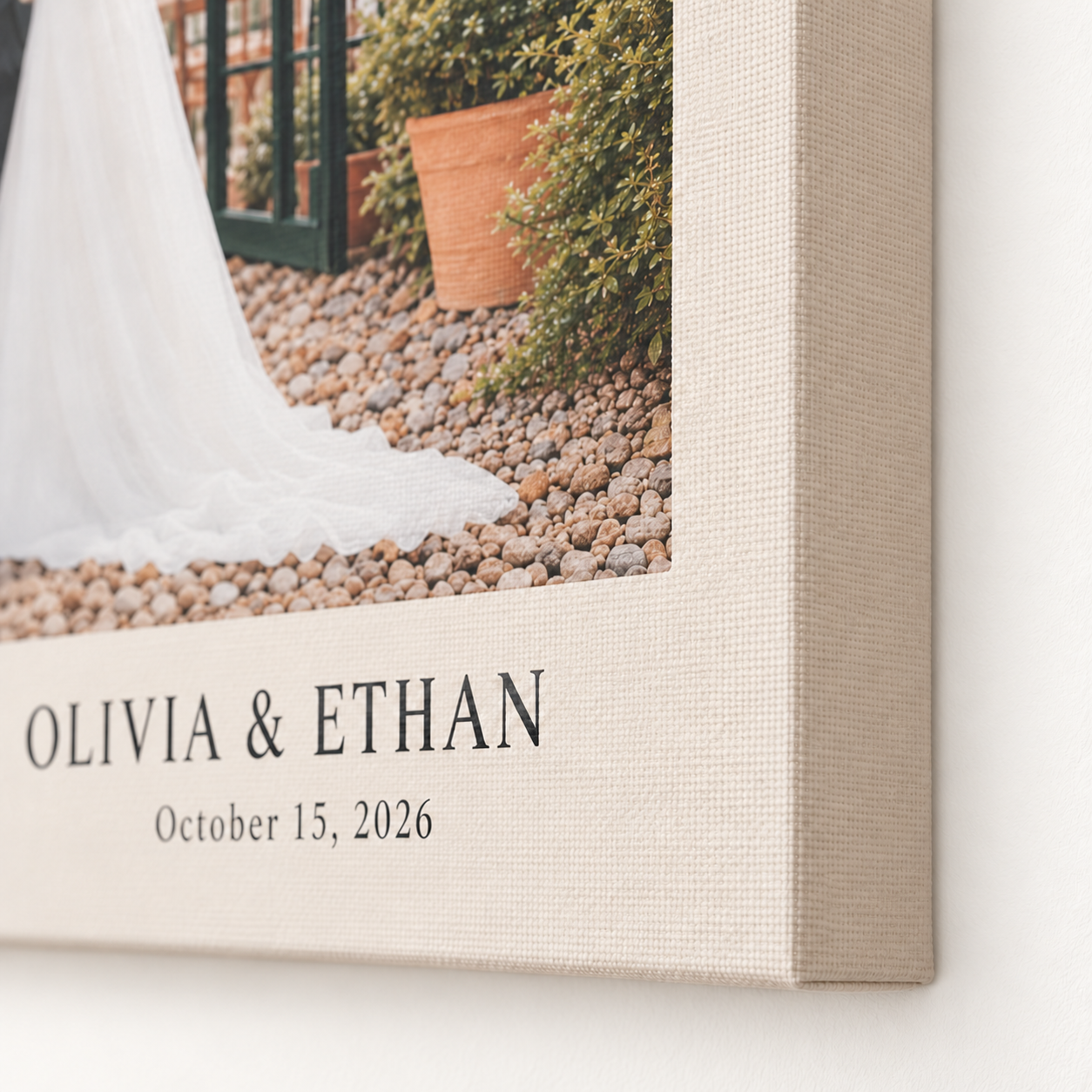 Custom Wedding Canvas